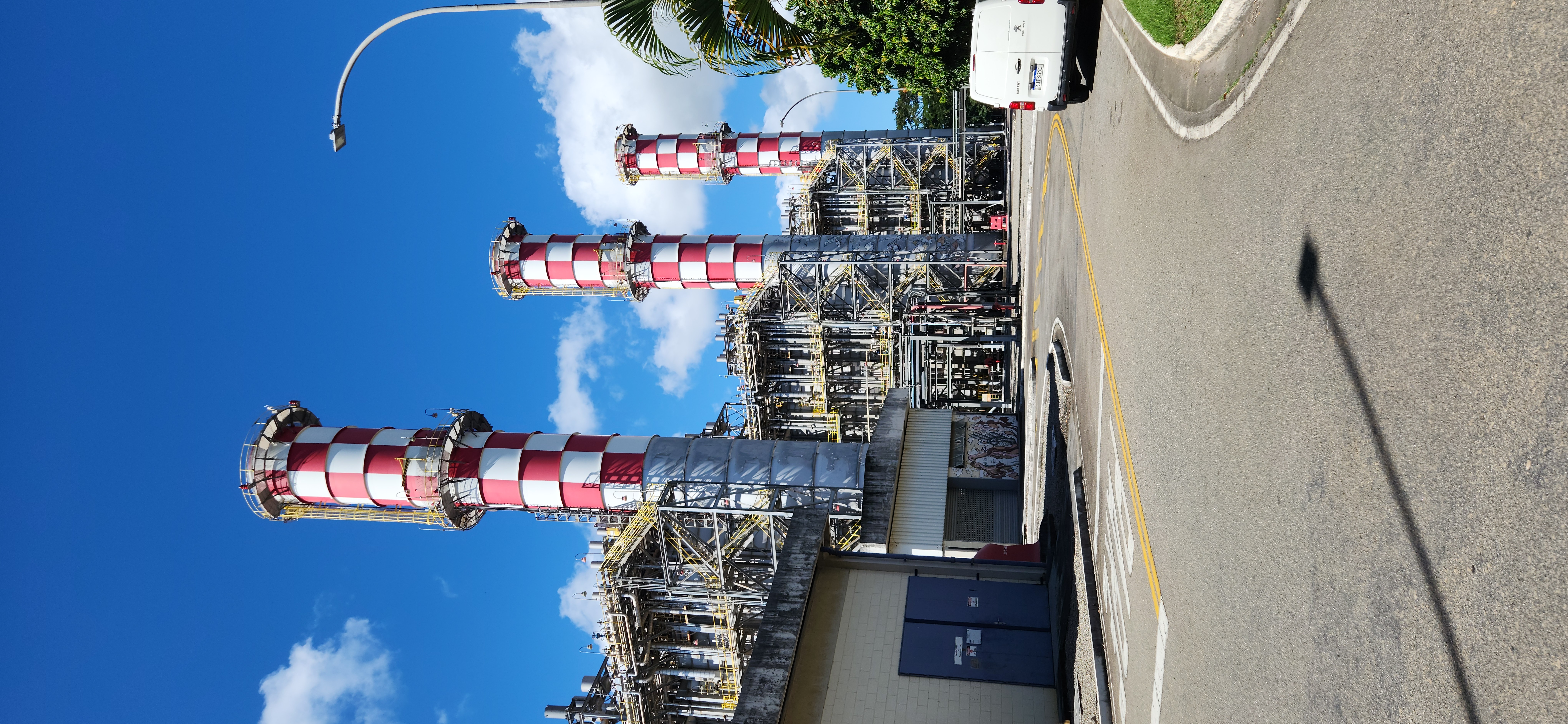 Visita à Termoelétrica de Macaé